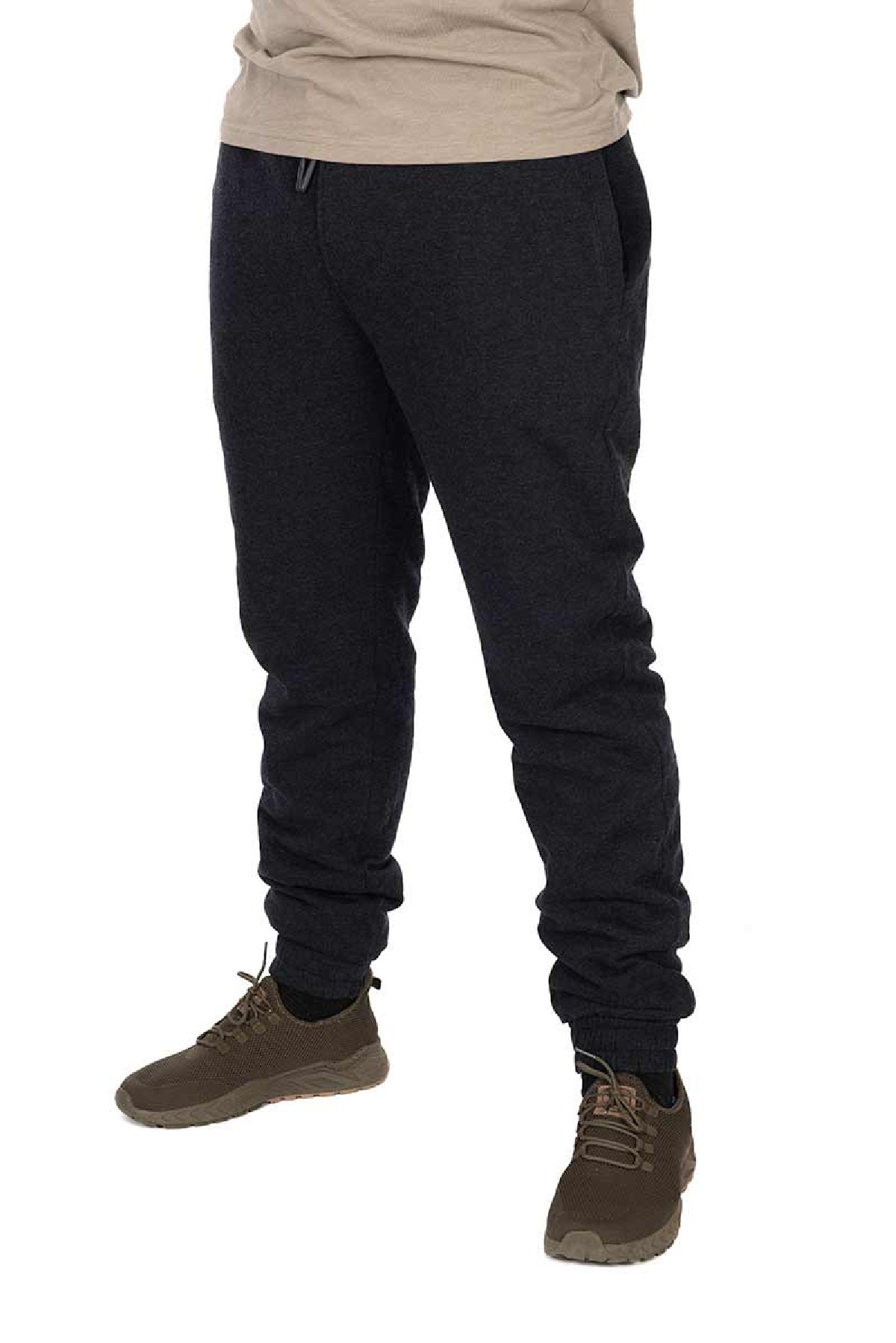 Fox Collection Sherpa Jogger Black & Orange Medium