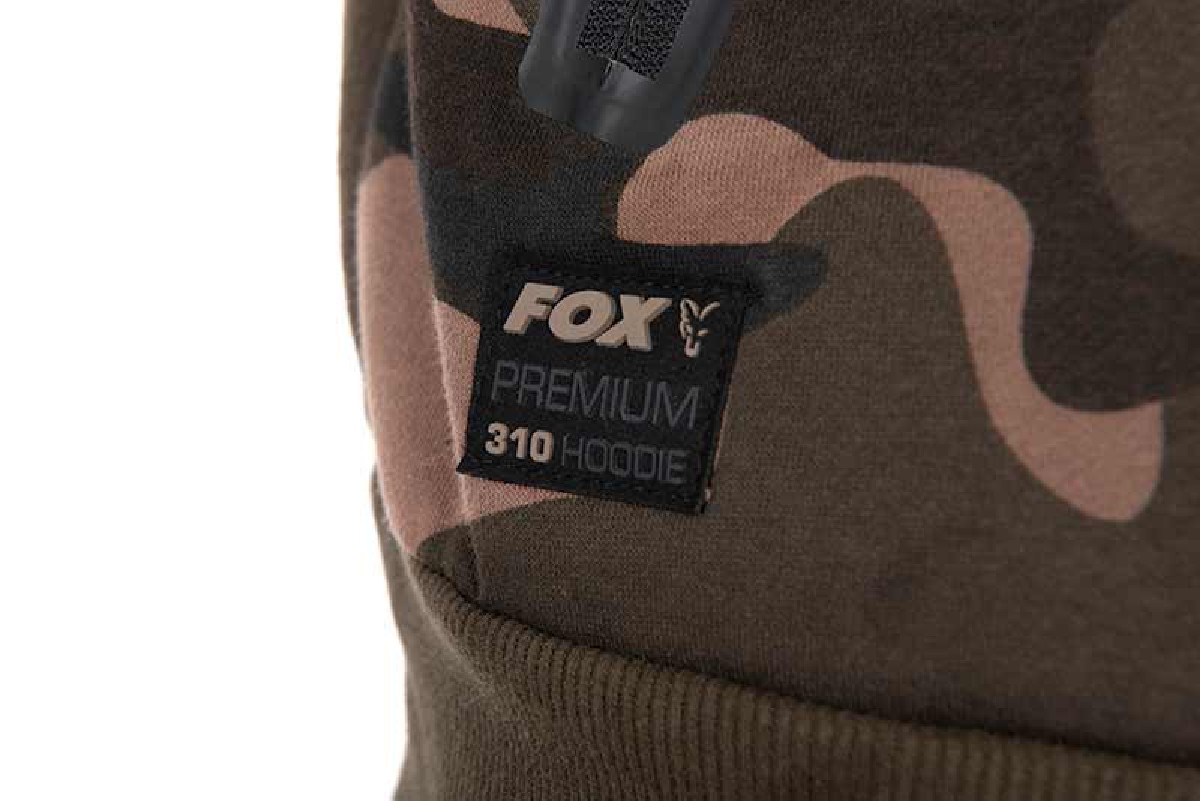 Fox Camo Full Zip Premium 310 Hoodie Small Fox Camo Full Zip Premium 310 Hoodie Small