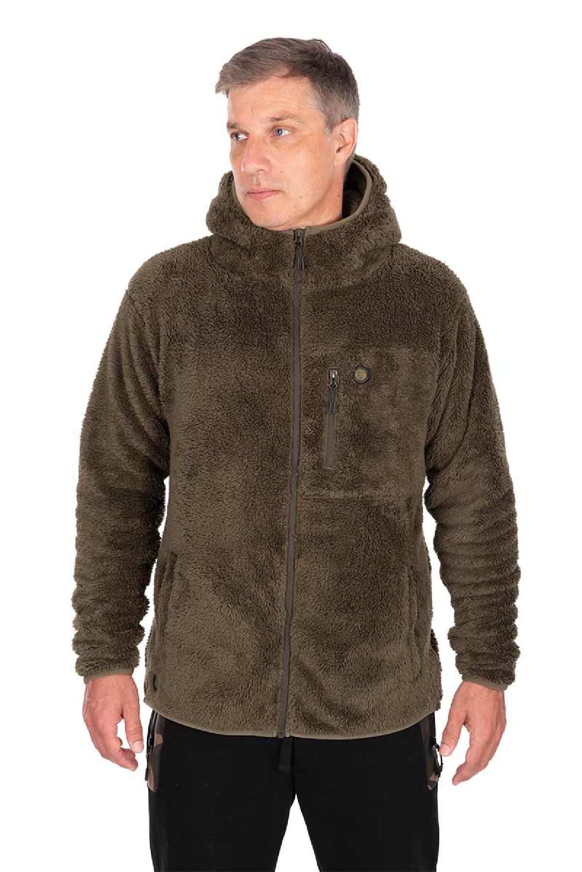 Fox Khaki HD Premium Full Zip Teddy Small