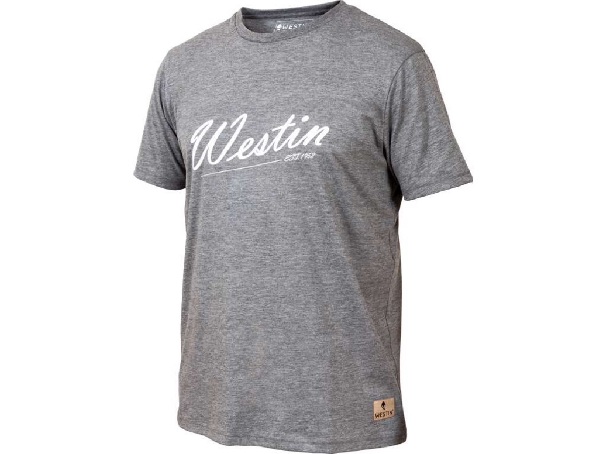 Westin Old School T-Shirt Grey Melange X-Large Westin Old School T-Shirt Grey Melange X-Large