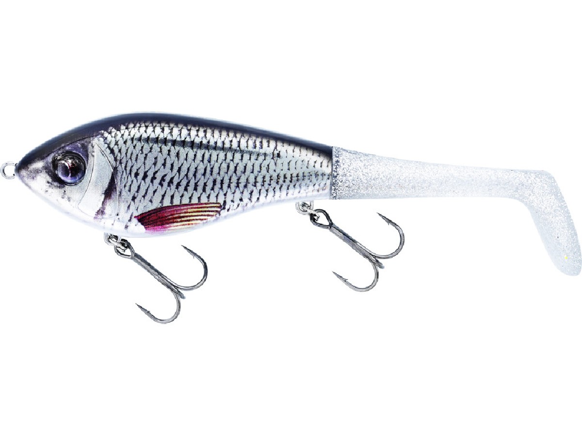 Westin Swim Tail 12cm Sinking 68gr 1 Body With 2 Tails Real Roach