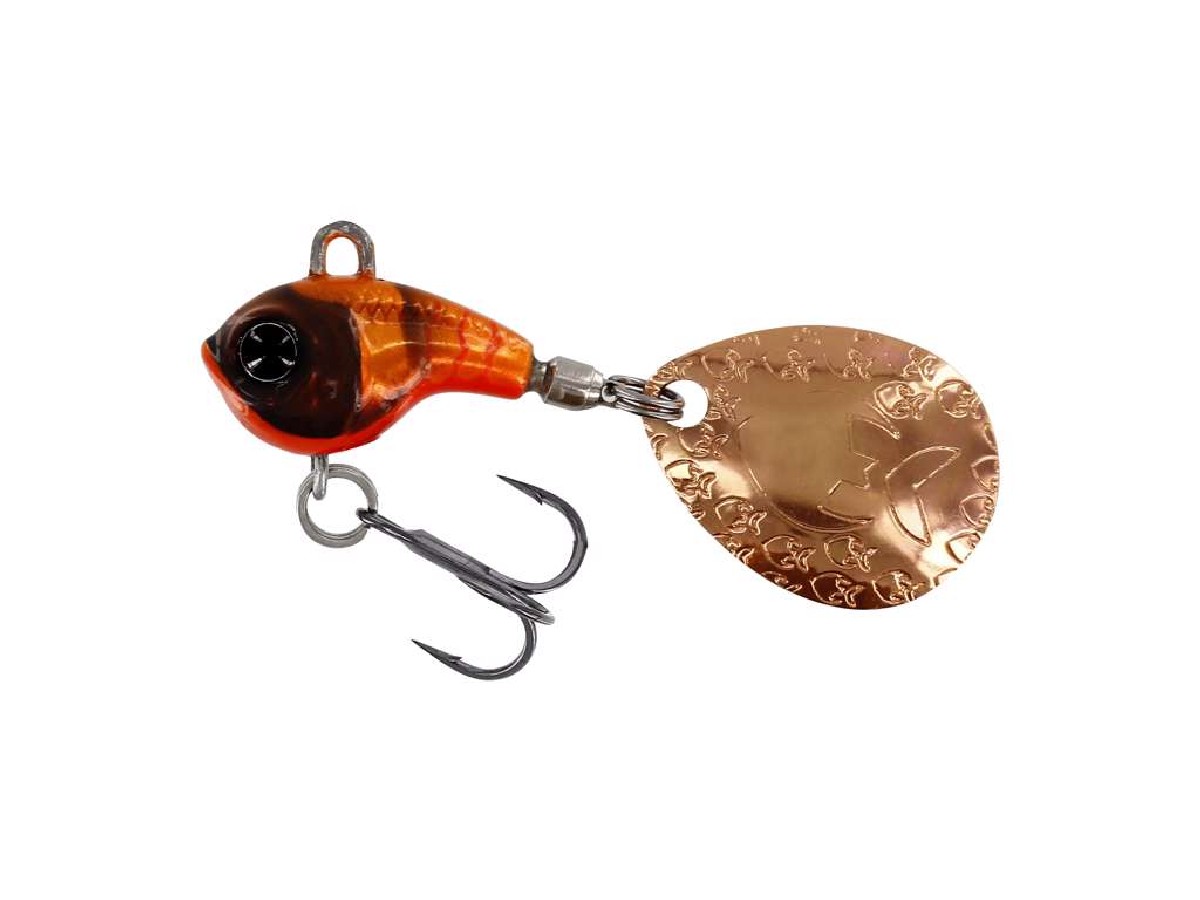 Westin Dropbite Tungsten Spin Tail Jig 2,2cm 18gr Fire Craw