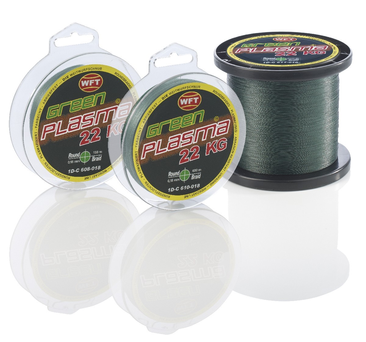 WFT Plasma green 100m 14kg 0,12 mm