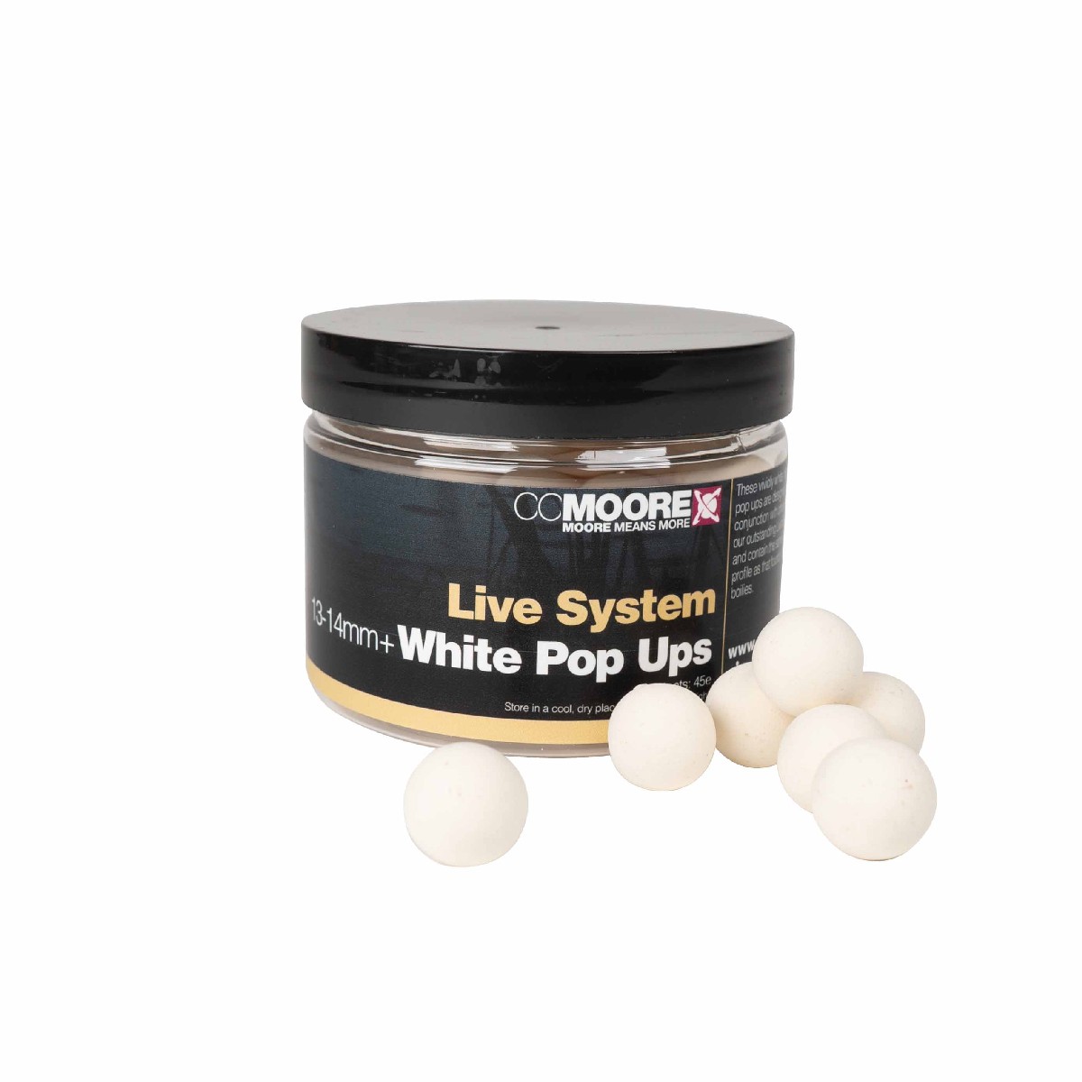 CC Moore Live System Range White Pop-ups 13-14mm