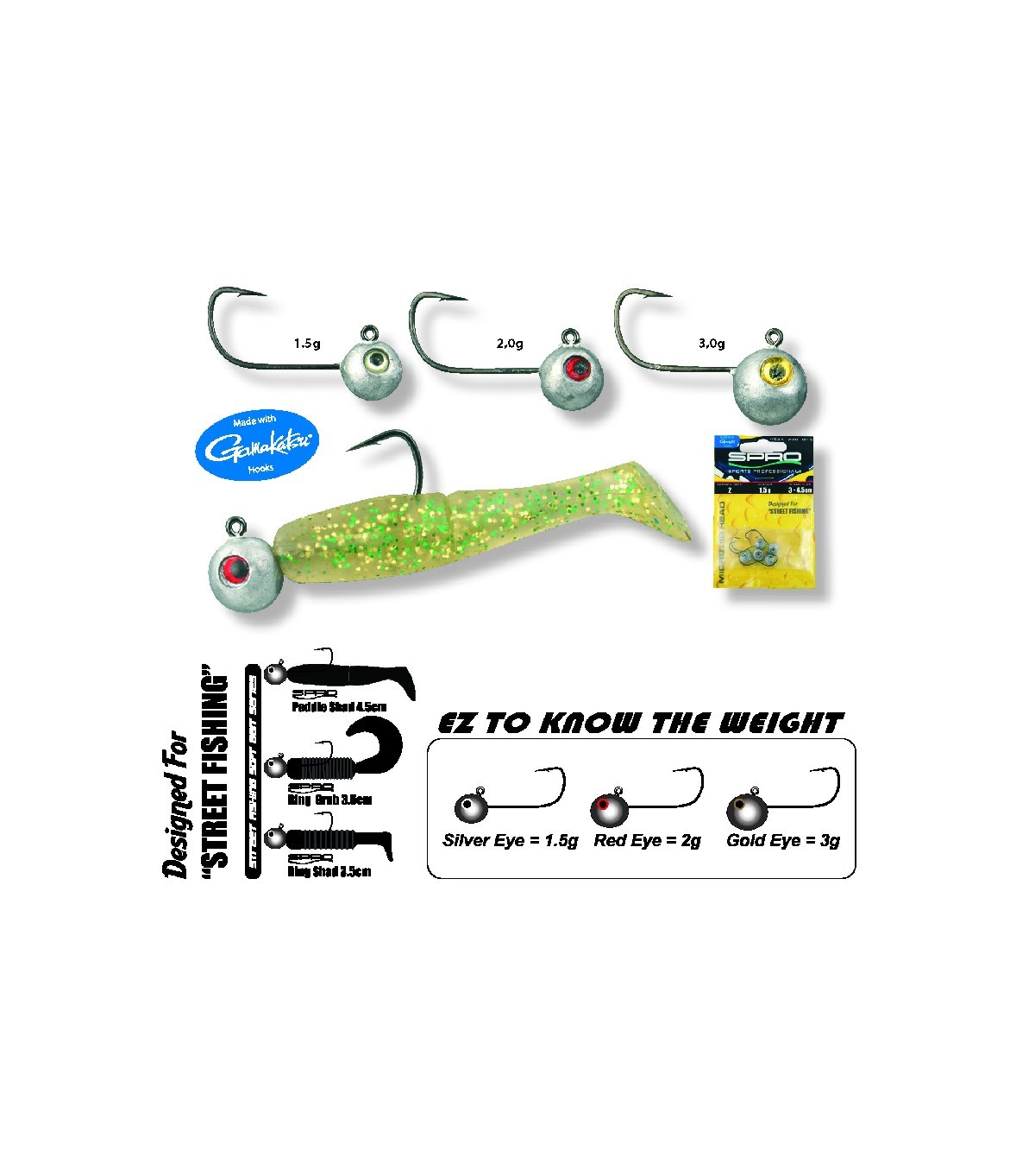 Spro Micro Jigkopf #4 2 gr Spro Micro Jigkopf #4 2 gr