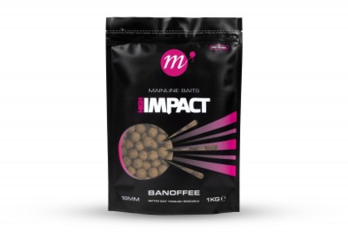 Mainline High Impact Boilies Banoffee 15mm 1kg Mainline High Impact Boilies Banoffee 15mm 1kg