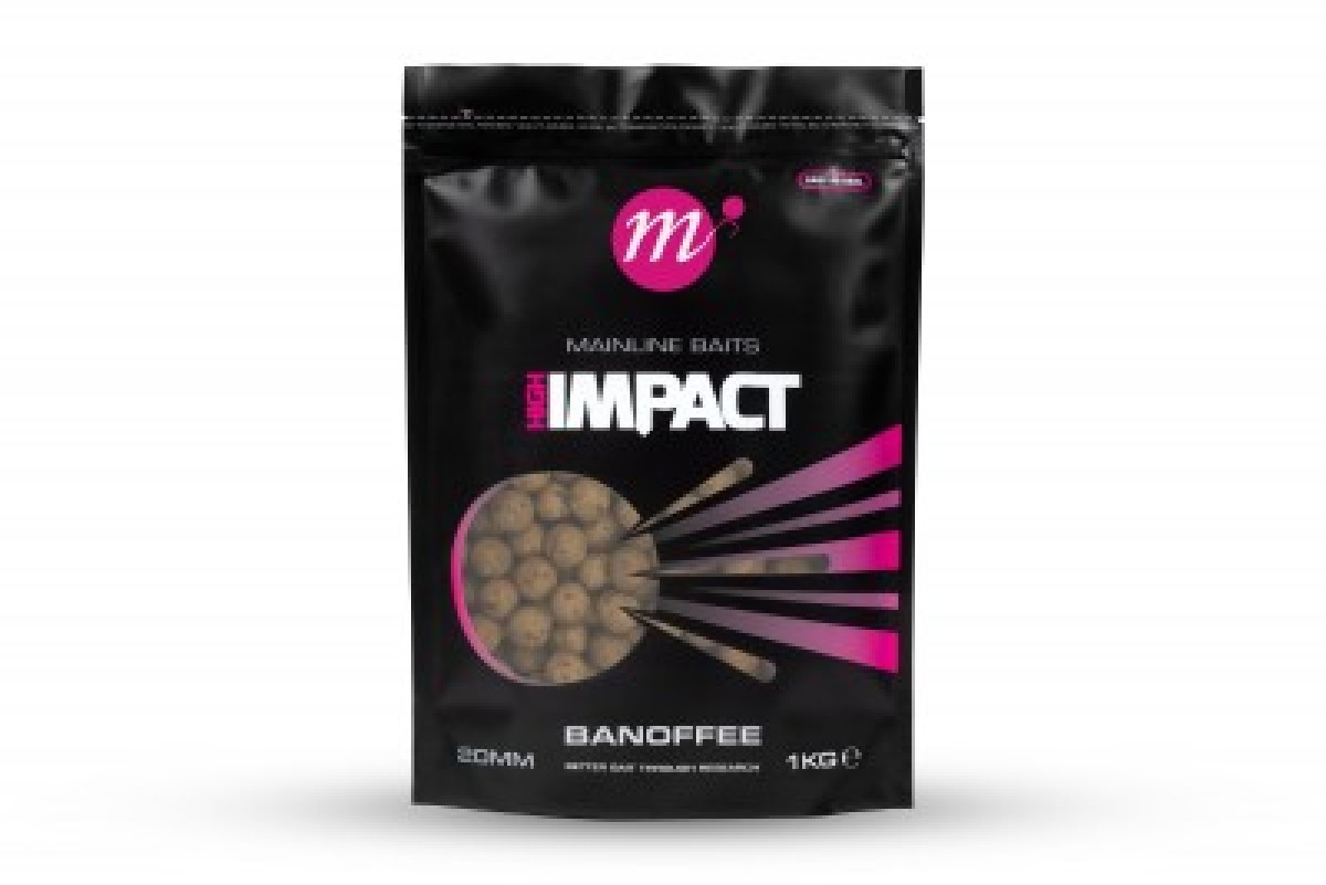 Mainline High Impact Boilies Banoffee 20mm 1kg Mainline High Impact Boilies Banoffee 20mm 1kg