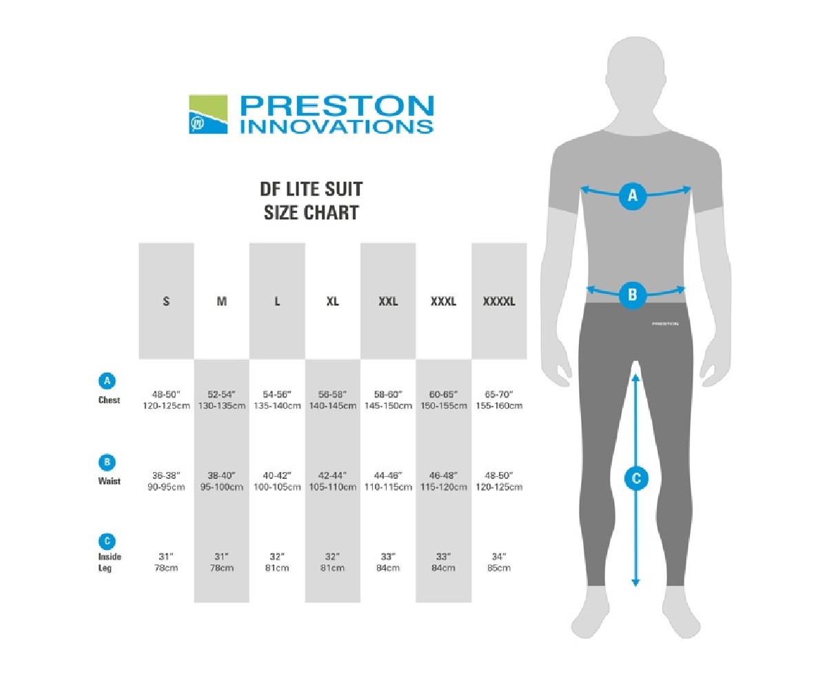 Preston DF Lite Suit XXXX-Large