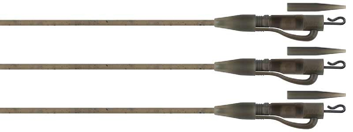 Fox Edges Naturals Tubing Leadclip Ready Rigs Size 7 3pc.