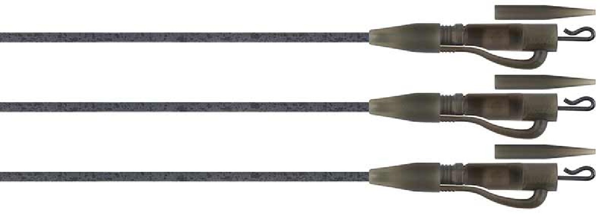 Fox Edges Tungsten Tubing Leadclip Ready Rigs Size 7 3pc.