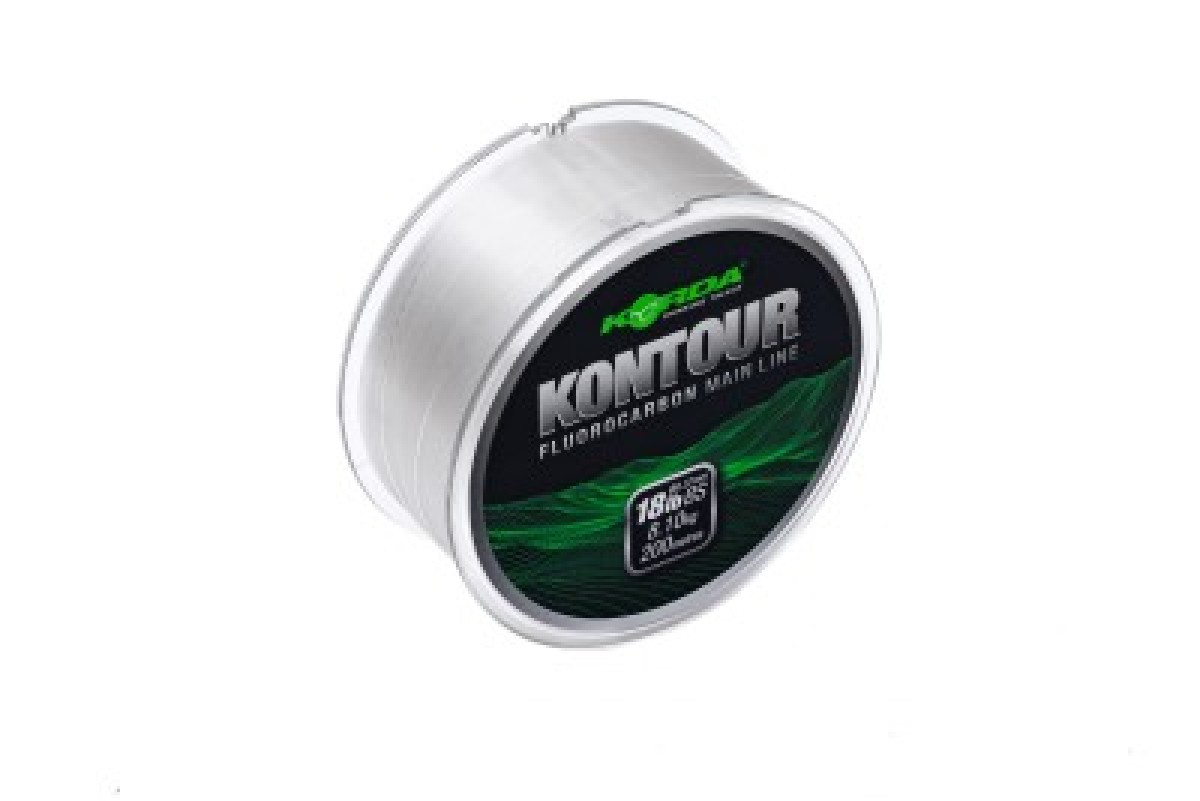 Korda Kontour Fluorcarbon 200m 0,37mm 18lb