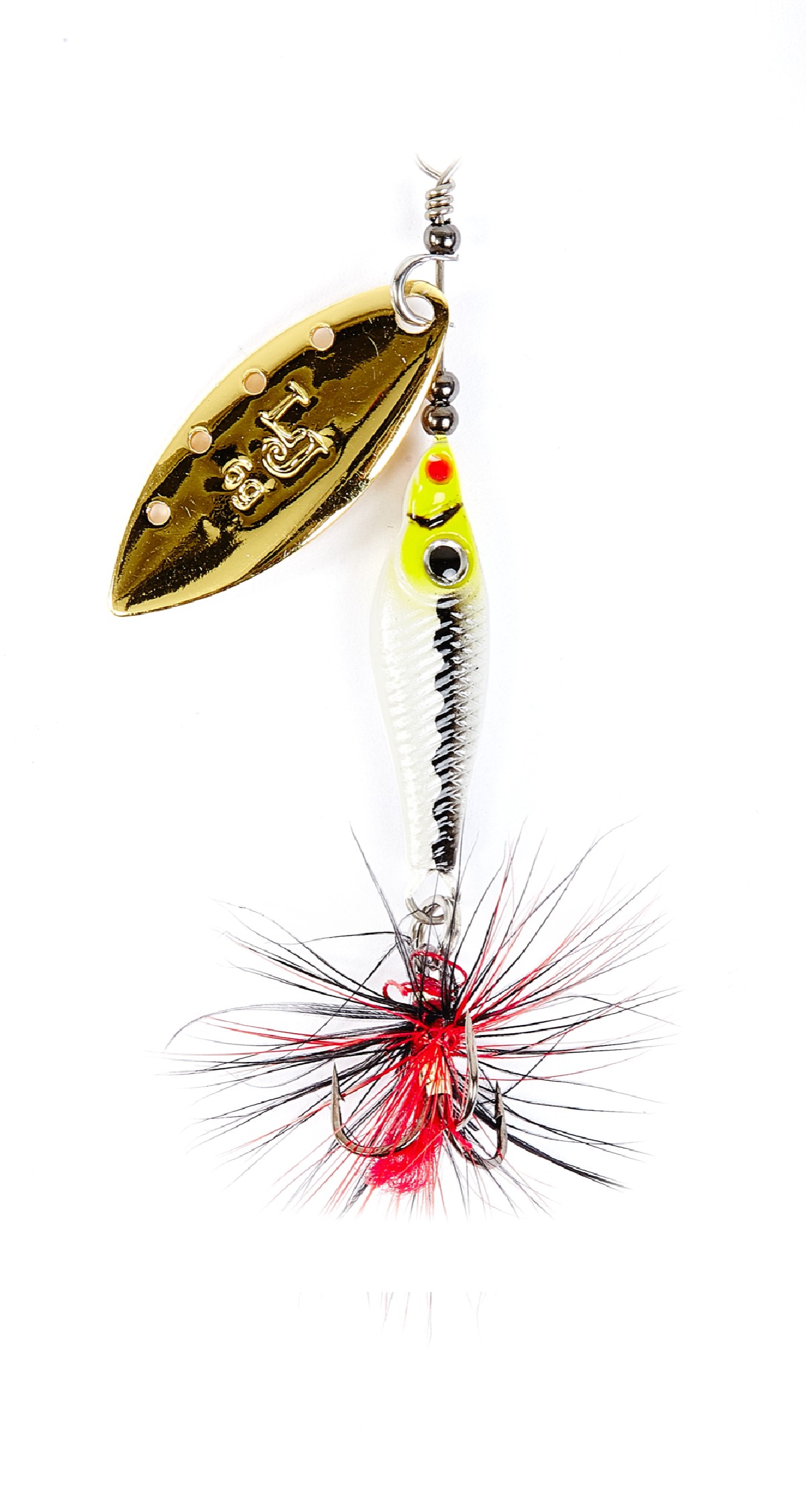 Lucky John Train Blade Round Spinner 004 9Gr