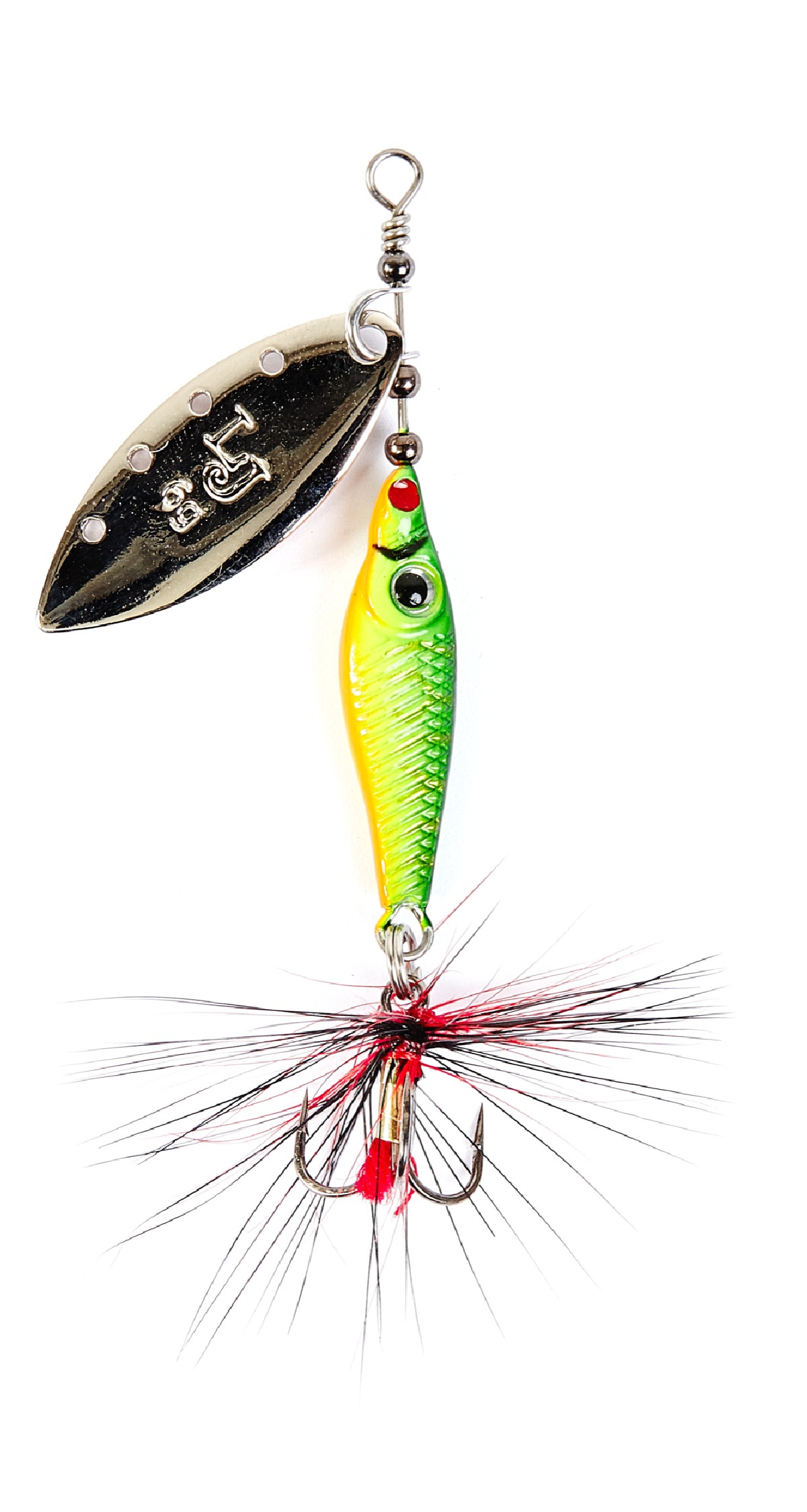 Lucky John Train Blade Round Spinner 008 9Gr