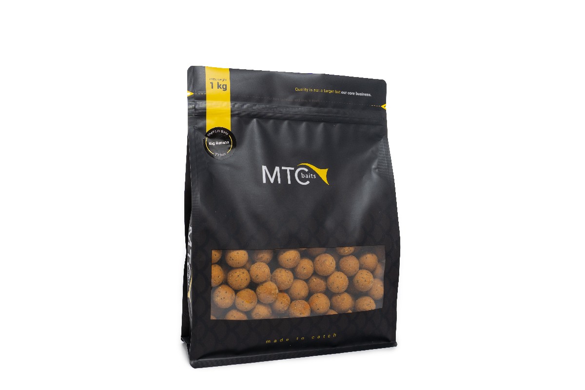 MTC Baits Big Banana Boilies 16mm 1kg