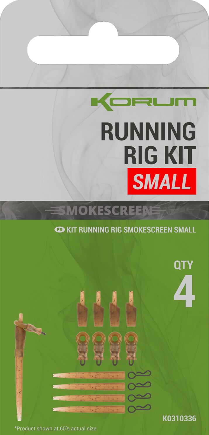 Korum Smokescreen Running Rig Kit Small Korum Smokescreen Running Rig Kit Small