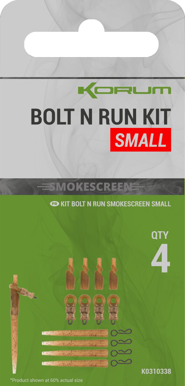 Korum Smokescreen Bolt & Run Kit Small Korum Smokescreen Bolt & Run Kit Small