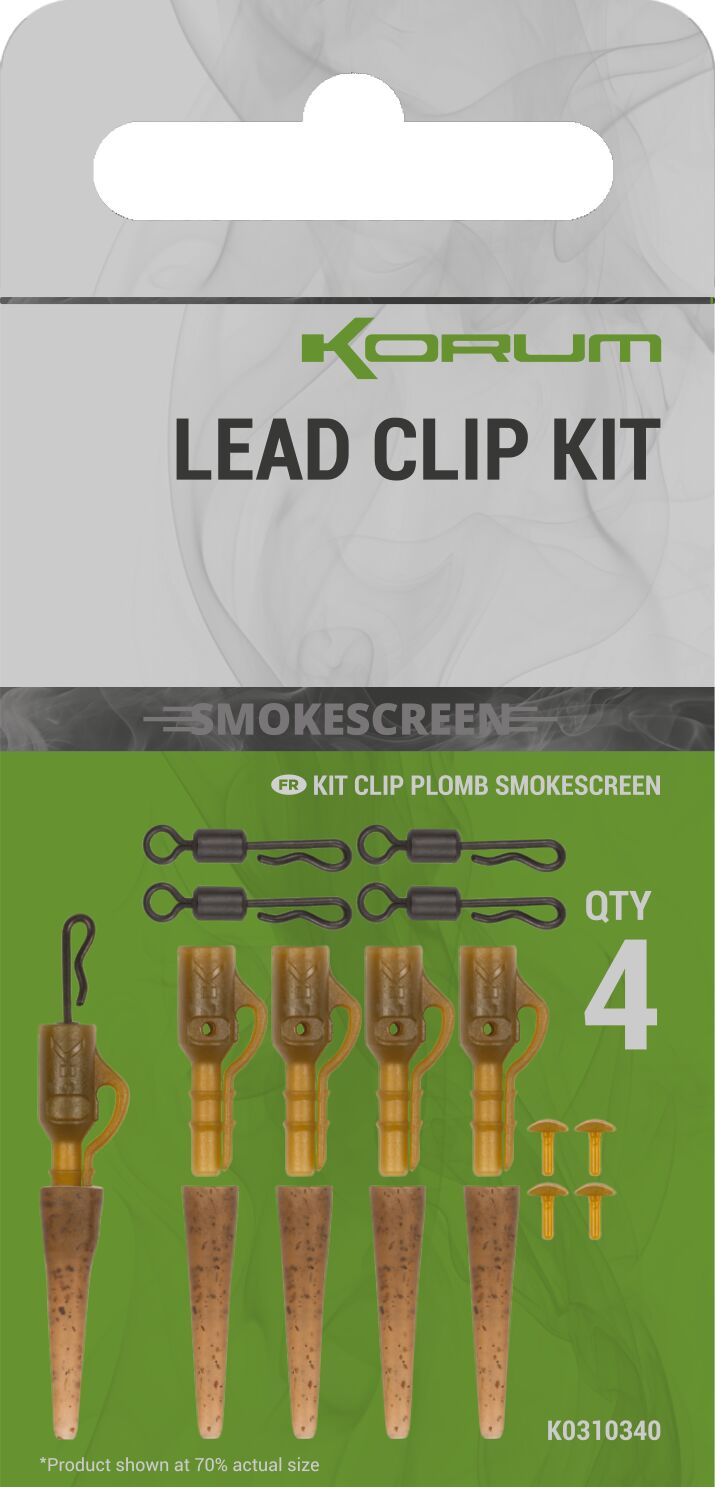Korum Smokescreen Lead Clip Kit