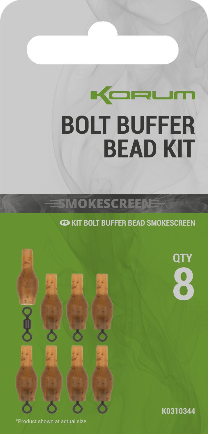 Korum Smokescreen Bolt Buffer Bead Kit