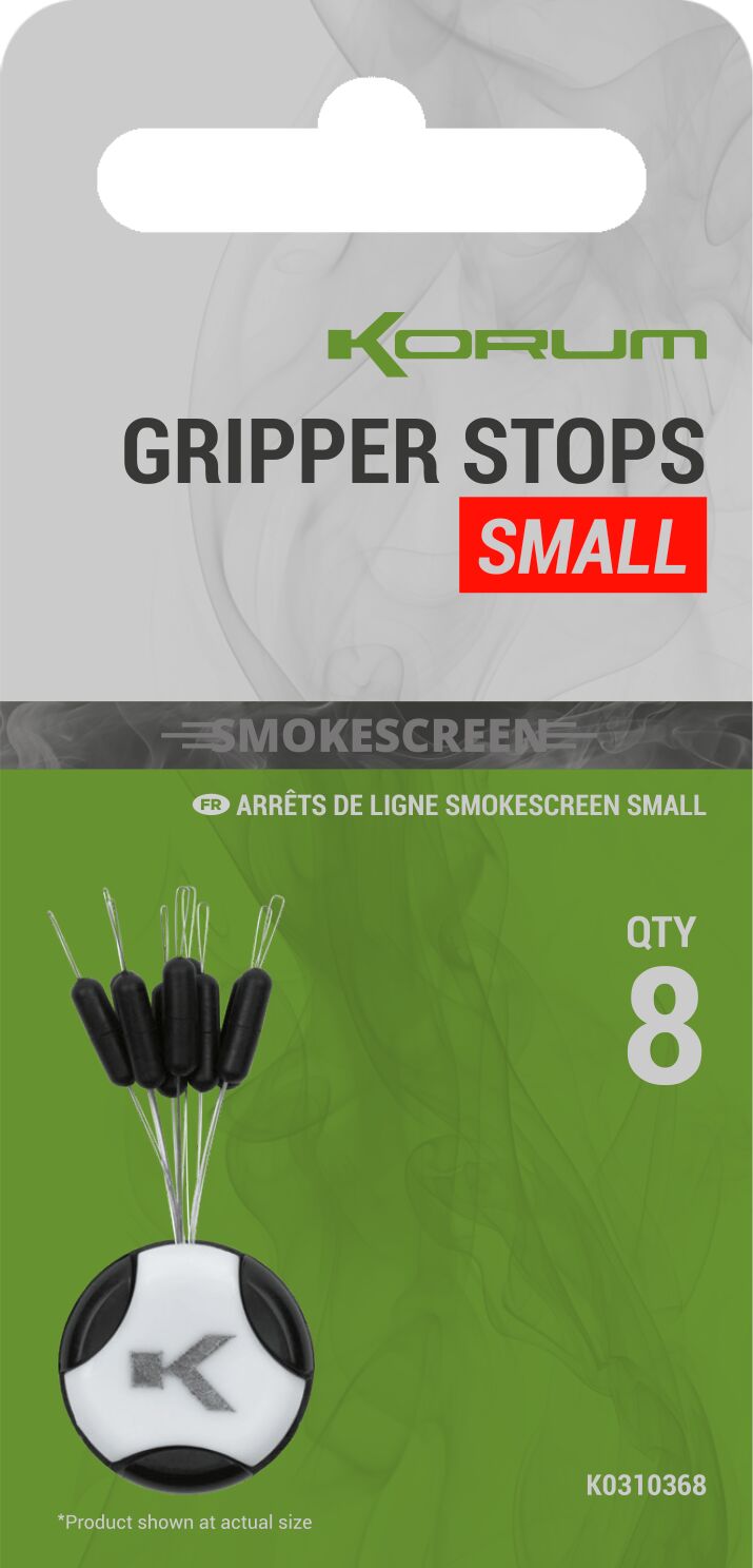 Korum Smokescreen Gripper Stops Small Korum Smokescreen Gripper Stops Small