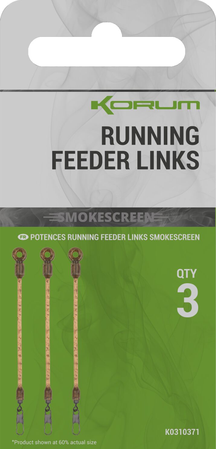Korum Smokescreen Running Feeder Links