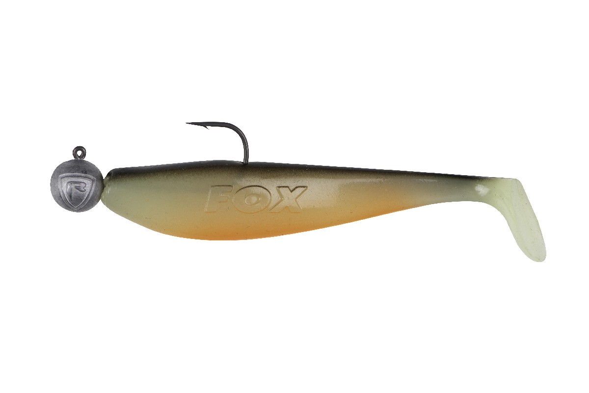 Fox Rage Loaded Zander Pro Shad 12cm UV Hot Olive 4/0 15 gr