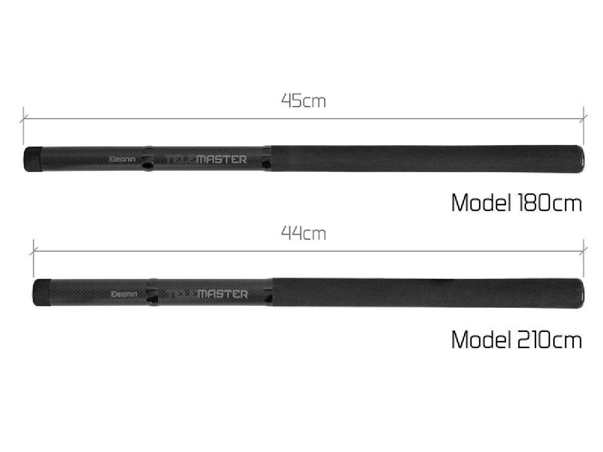 Delphin TeleMaster Landing Net Handle 1,8 m