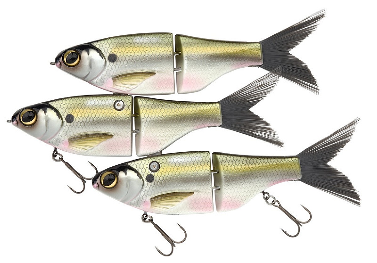 Spro KGB K-Rig CS-3 Platinum Shad Spro KGB K-Rig CS-3 Platinum Shad
