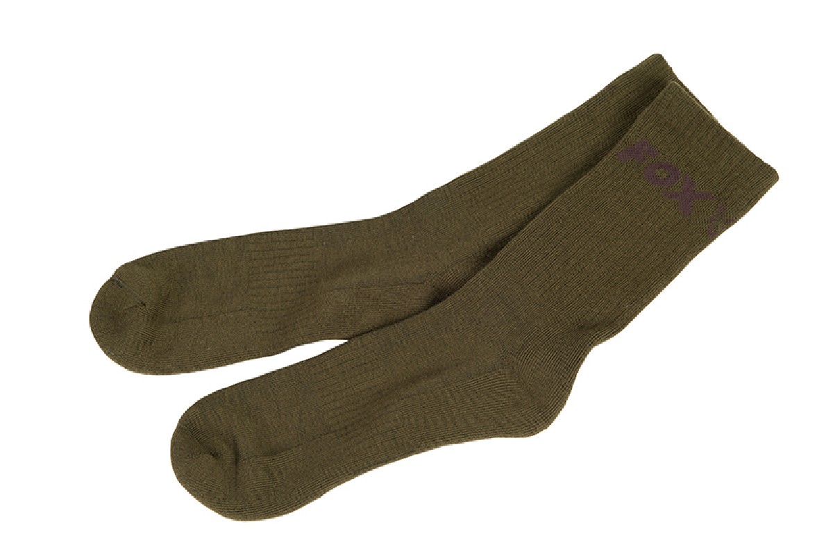 Fox Socks Green 3 Pack Size 44-47