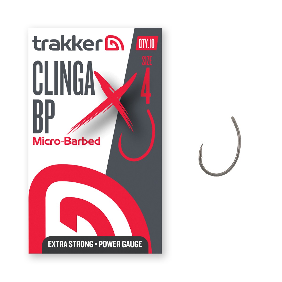 Trakker Clinga BP XS Hooks Micro Barbed Size 4