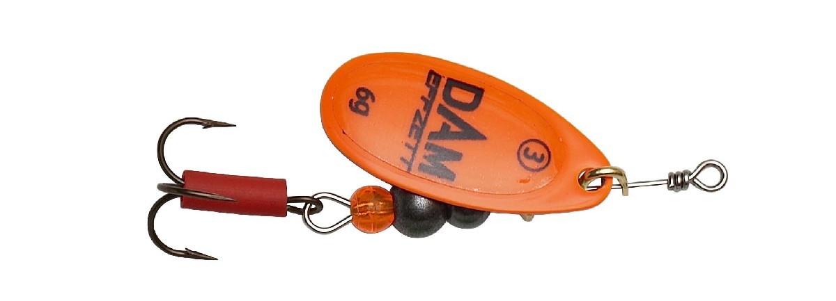 DAM Spinner Effzett Fluo Orange Size 6 gr