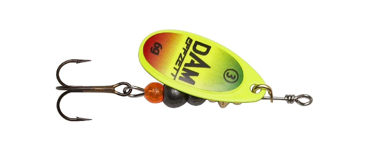 DAM Spinner Effzett Fluo Trio Size 4 gr
