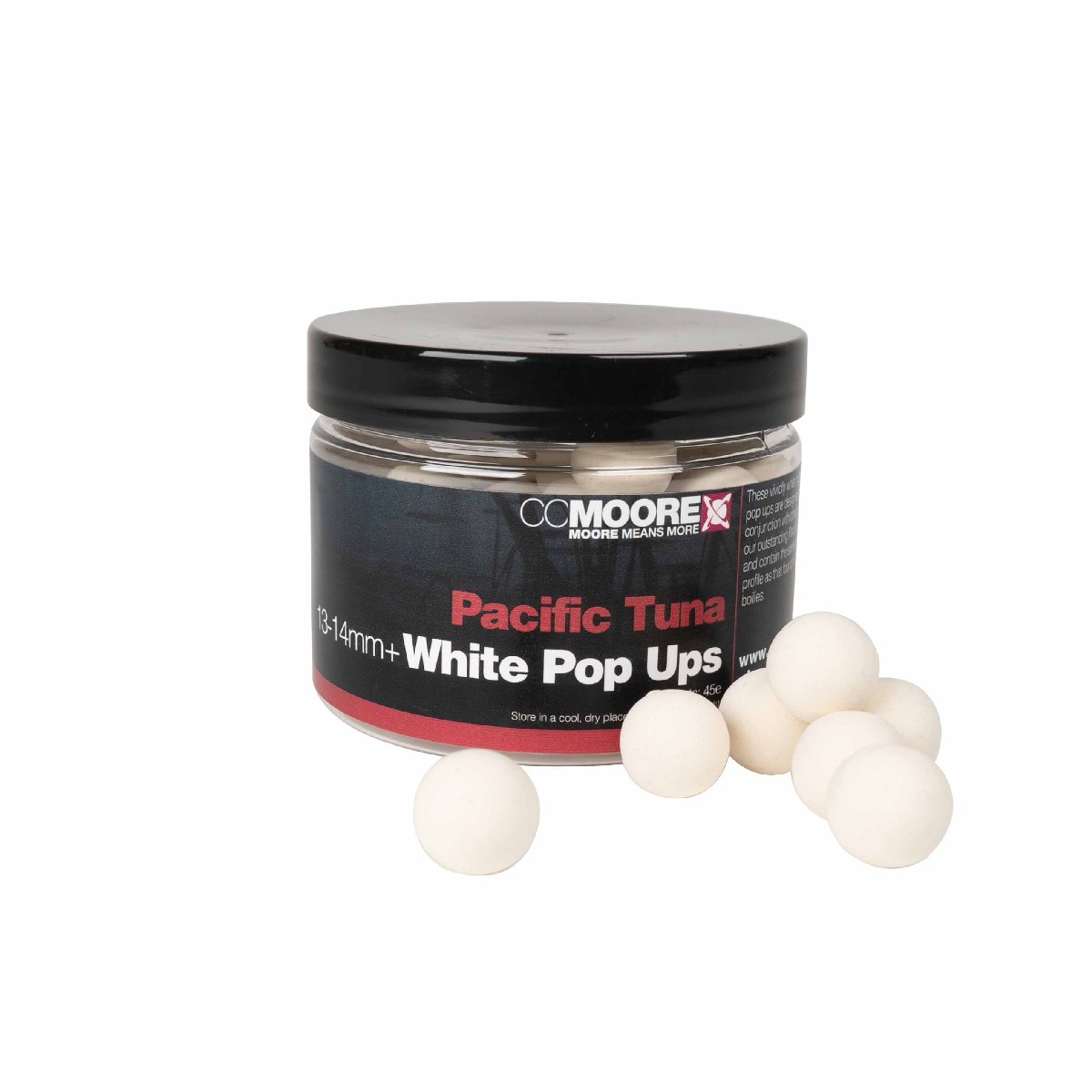 CC Moore Pacific Tuna Range White Pop-ups 13-14mm