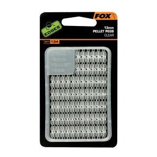 Fox Edges Pellet Pegs Clear 13 mm