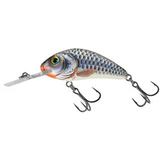Salmo Rattlin Hornet Floating 5.5Cm Silver Holographic Shad