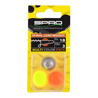 Spro Spiral Weight Assorti 3St 5 gr