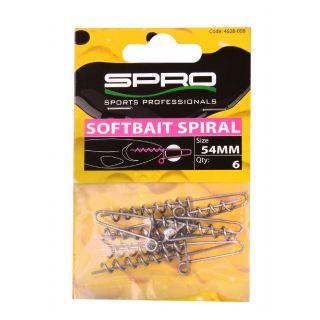 Spro Softbait Spiral 54Mm 6St