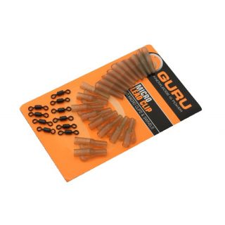 Guru Micro Lead Clip, Swivels & Tail Rubbers pack