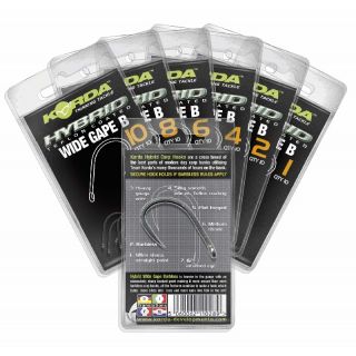 Korda Wide Gape B Size 4, 10 st