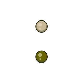 PB Heli-Chod Beads Gravel/Weed 20pcs