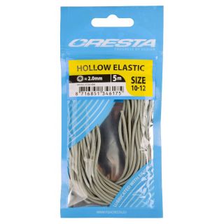 Cresta Hollow Elastic 2.0 mm 5 m grey