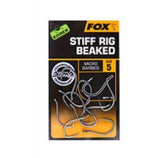 Fox Edges Armapoint Stiff Rig Beaked Size 8 10St.