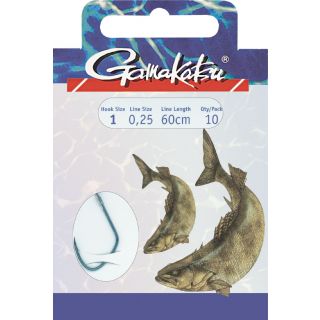 Gamakatsu Hook Bks-2210S Pike Perch 60Cm 01-025 mm, 10 st
