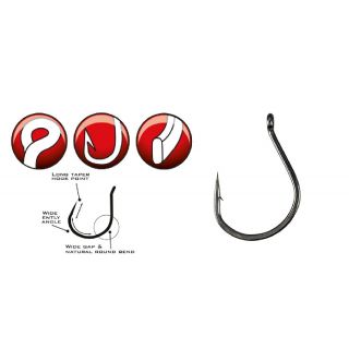 Gamakatsu Hook Finesse Wide Gap Ns W318 Haak Size: 1/0