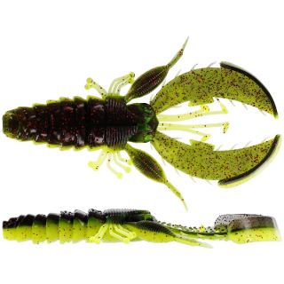 Westin CreCraw Creaturebait 8,5cm 5St. Black/Chartreuse