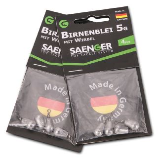 Zebco Birnenblei mit Wirbel 50 gr - 1St