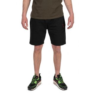 Fox Collection Lightweight Jogger Short Black & Orange Large
