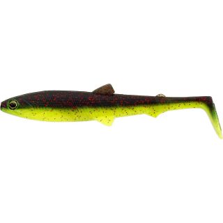 Westin BullTeez Shadtail 9,5cm 1St. Black/Chartreuse