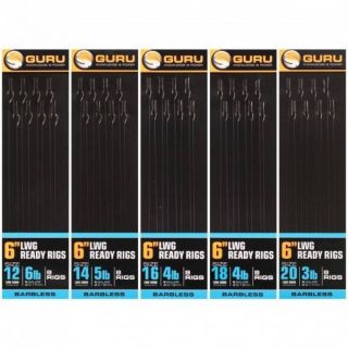 Guru LWGS Pole Rigs 15Cm Size 12 - 0,17 mm