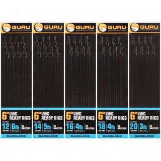 Guru LWGS Pole Rigs 15Cm Size 18 - 0,13 mm
