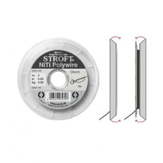 Stroft NiTi Polywire 2m 0,35mm 14kg